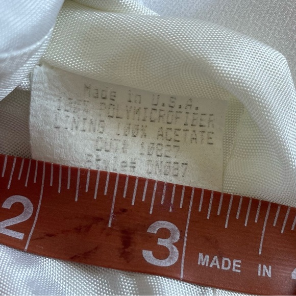 Vintage D&N David Cline Peplum Button Down Blazer womens 6 - Picture 3 of 8